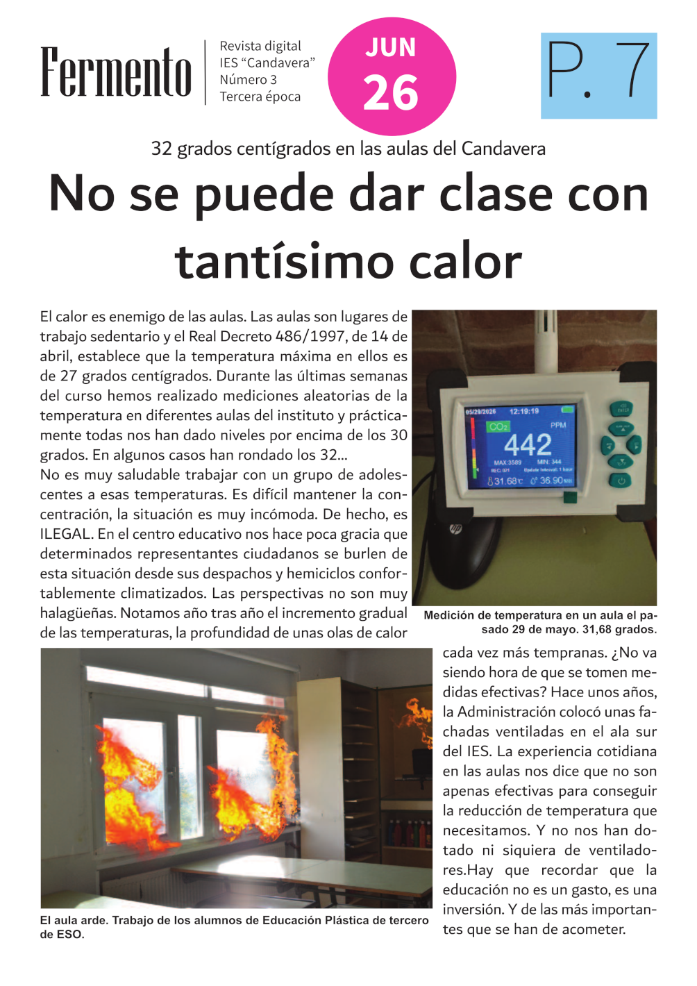 Página 7, Fermento 3, 3ª época